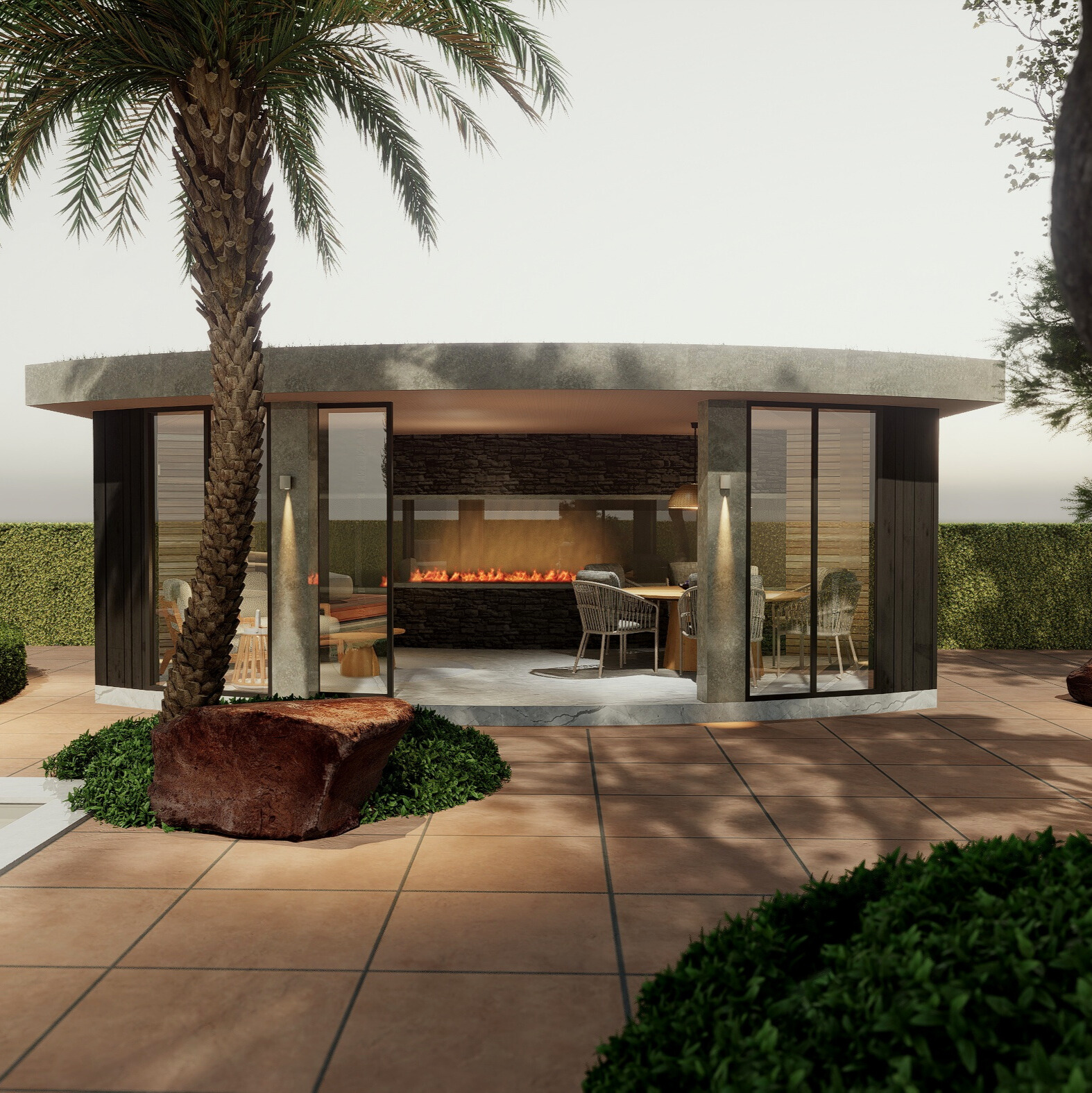 Luxe Tuinhuis model Palermo 30m2 | The Organic Gardenroom