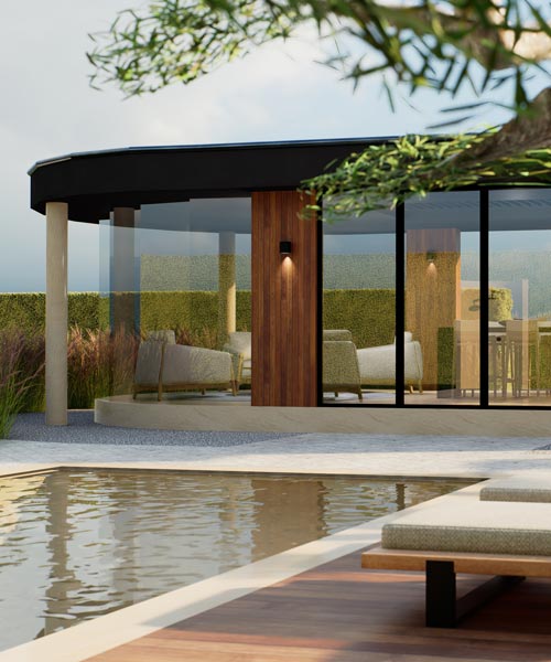 Luxe Tuinhuis model Londen | The Organic Gardenroom
