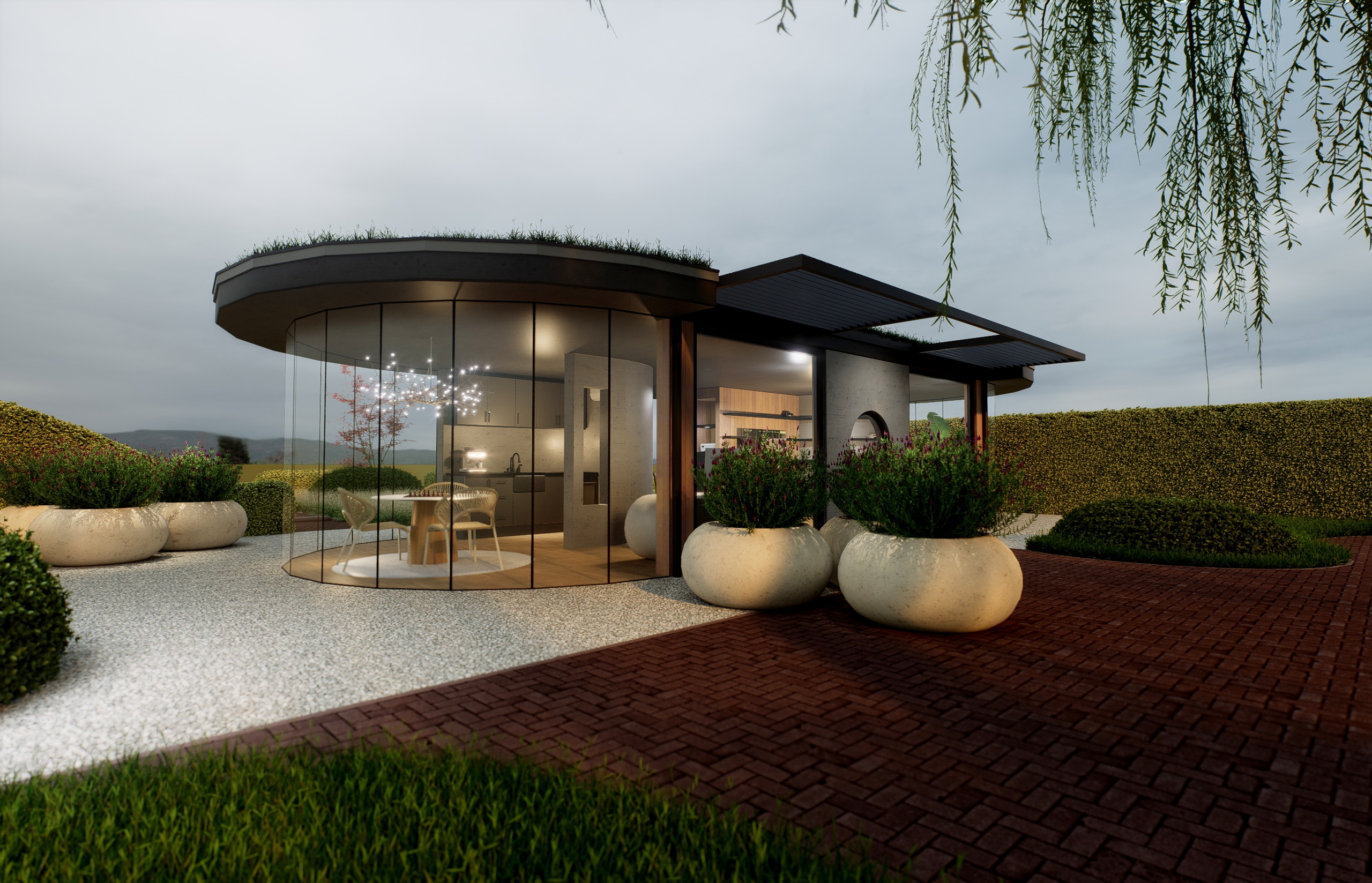 Interieurdetail Tuinkantoor Sena